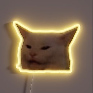 Cat Meme RGB Neon Sign Cat Meme RGB Neon Sign