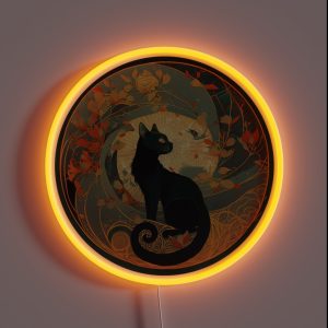 Cat Noir 733 Black Cat RGB Neon Sign Cat Noir 733 Black Cat RGB Neon Sign