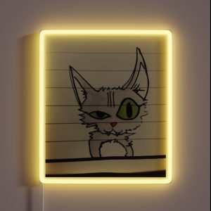 Cat RGB Neon Sign