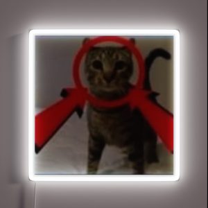 Cat Shitpost RGB Neon Sign Cat Shitpost RGB Neon Sign