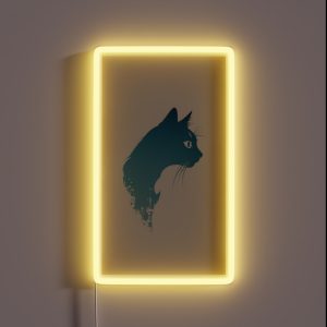 Cat Silhouette 1 RGB Neon Sign Cat Silhouette 1 RGB Neon Sign
