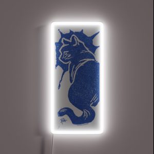 Cat Stamp RGB Neon Sign Cat Stamp RGB Neon Sign