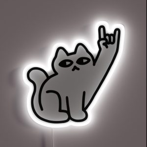 Cats Like Metal RGB Neon Sign
