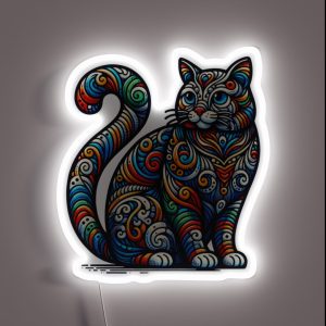 Cats RGB Neon Sign Cats RGB Neon Sign