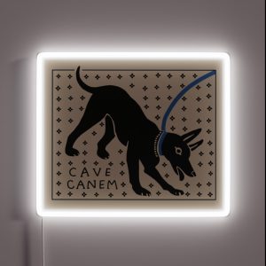 CAVE CANEM RGB Neon Sign