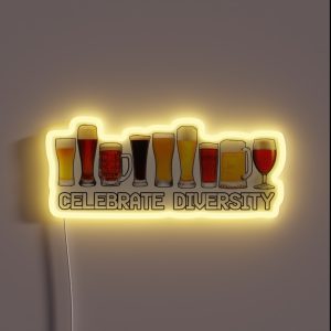 Celebrate Diversity RGB Neon Sign