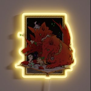 Cerberus Hades Game RGB Neon Sign Cerberus Hades Game RGB Neon Sign