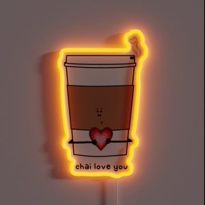 Chai Love You RGB Neon Sign Chai Love You RGB Neon Sign