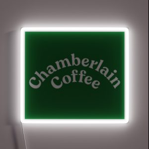 Chamberlain Coffee RGB Neon Sign Chamberlain Coffee RGB Neon Sign