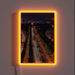 Champs Elysees Light Trails RGB Neon Sign