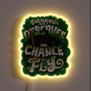 Chance To Fly RGB Neon Sign Chance To Fly RGB Neon Sign