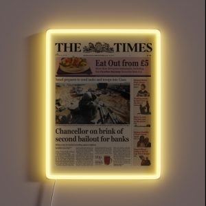 Chancellor On Brink HD Reproduction RGB Neon Sign Chancellor On Brink HD Reproduction RGB Neon Sign