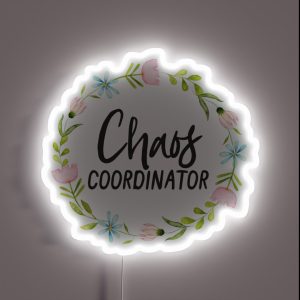 Chaos Coordinator RGB Neon Sign Chaos Coordinator RGB Neon Sign