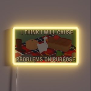 Chaotic Goose RGB Neon Sign