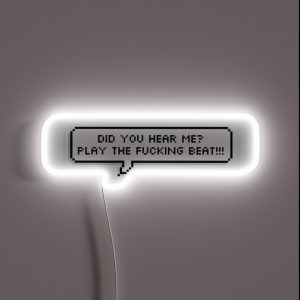 CHAPPELL ROAN Femininomenon Pixel Speech Bubble RGB Neon Sign