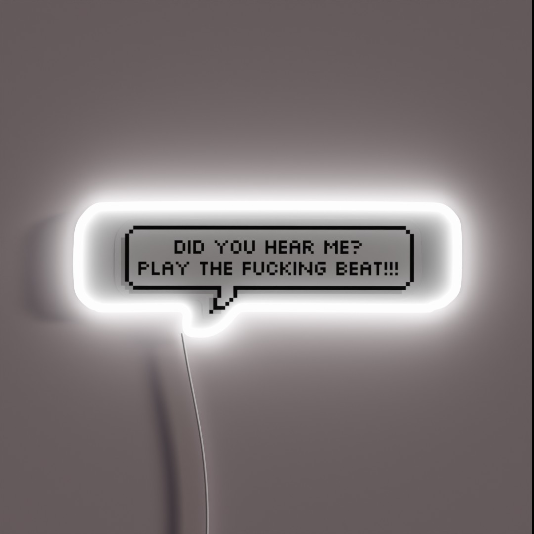 CHAPPELL ROAN Femininomenon Pixel Speech RGB Neon Sign CHAPPELL ROAN Femininomenon Pixel Speech RGB Neon Sign