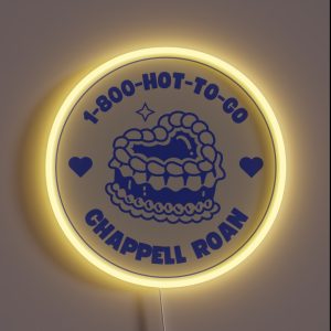 Chappell Roan Hot To Go Lyrics Midwest Princess RGB Neon Sign