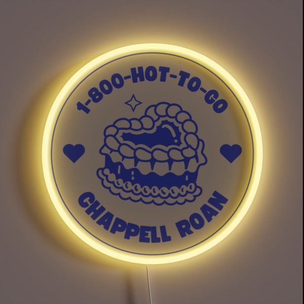 Chappell Roan Hot To Go Lyrics Midwest RGB Neon Sign