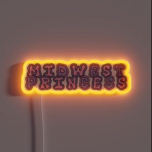 Chappell Roan Midwest Princess Pink Pony Club RGB Neon Sign
