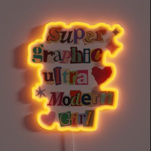 Chappell Roan Super Graphic Ultra Moden Girl RGB Neon Sign