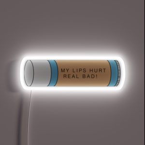 Chapstick RGB Neon Sign