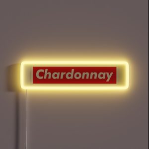 Chardonnay RGB Neon Sign