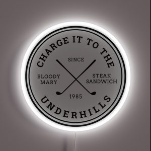 Charge It To The Underhills Fletch RGB Neon Sign