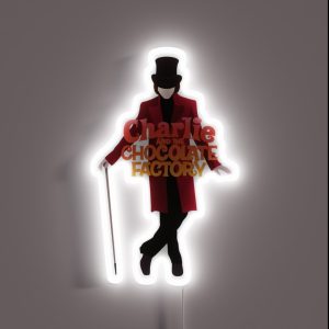Charlie And The Chocolate Factory Poster RGB Neon Sign Charlie And The Chocolate Factory Poster RGB Neon Sign