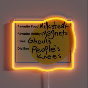 Charlie S Dating Profile RGB Neon Sign
