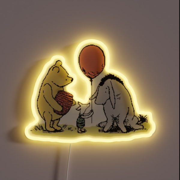 Cheer Up Dear Friend RGB Neon Sign