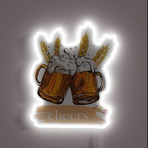 Cheers Oktoberfest RGB Neon Sign