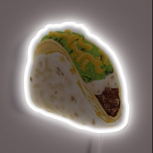 Cheesy Gordita Crunch RGB Neon Sign