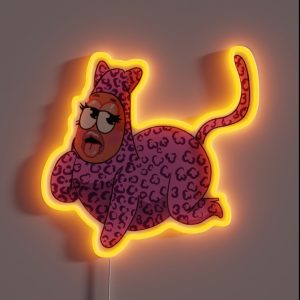 Cheetah Doja Pat RGB Neon Sign