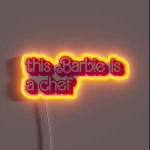 Chef RGB Neon Sign