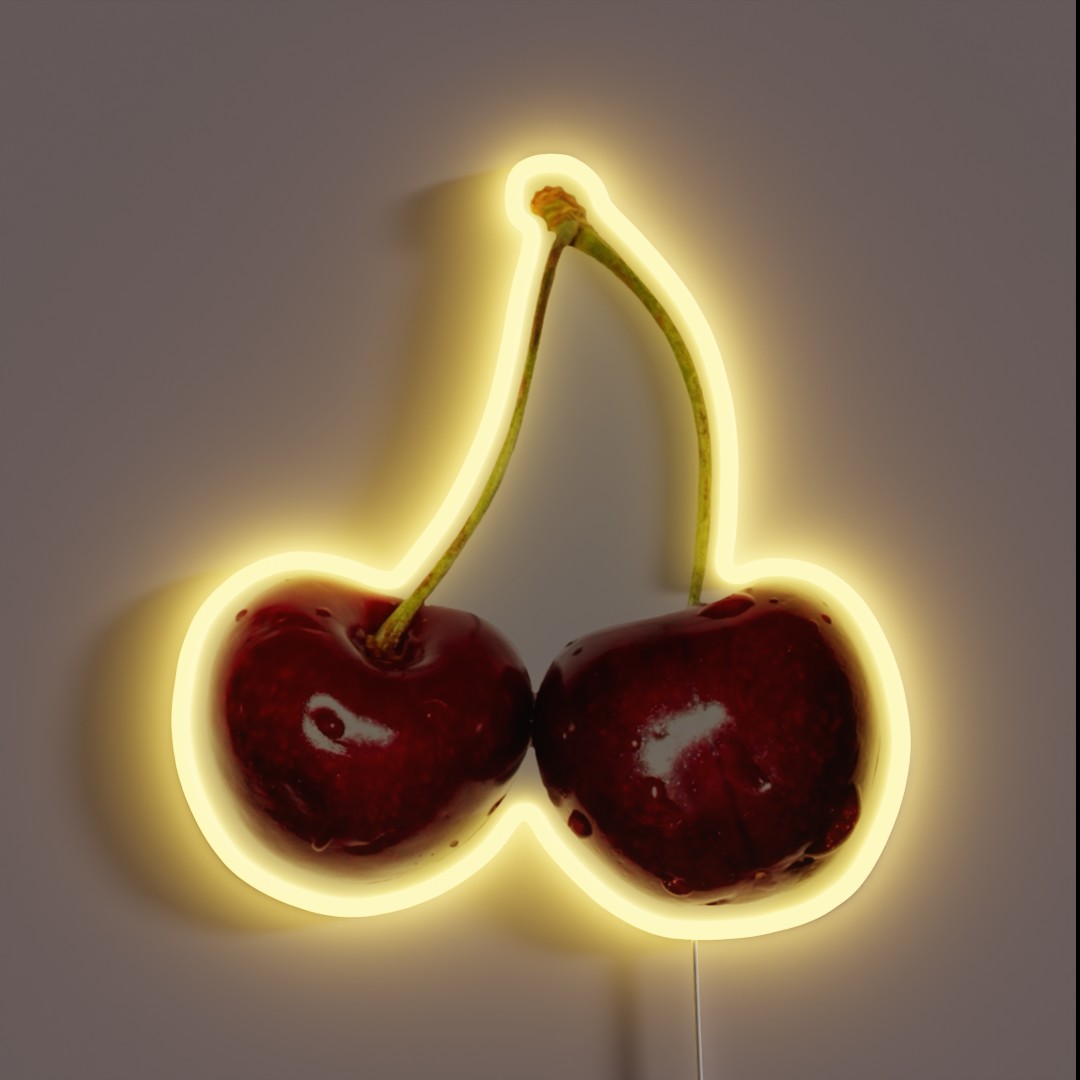 Cherries RGB Neon Sign Cherries RGB Neon Sign