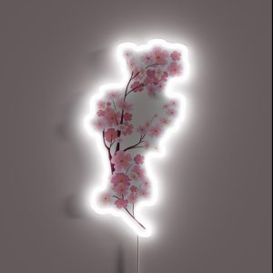 Cherry Blossom RGB Neon Sign