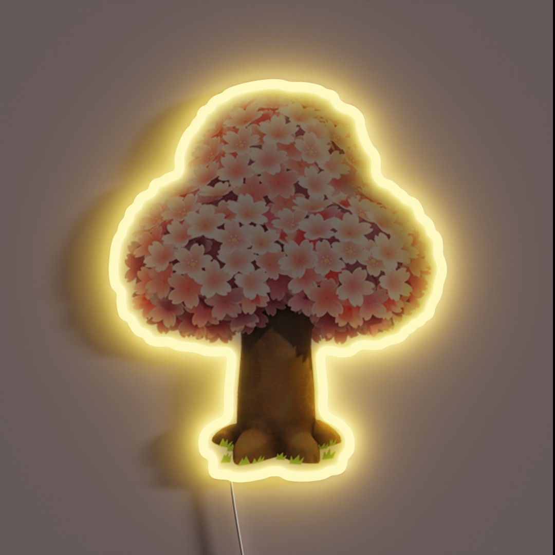 Cherry Blossoms RGB Neon Sign Cherry Blossoms RGB Neon Sign