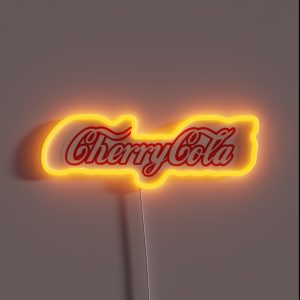 Cherry Cola RGB Neon Sign