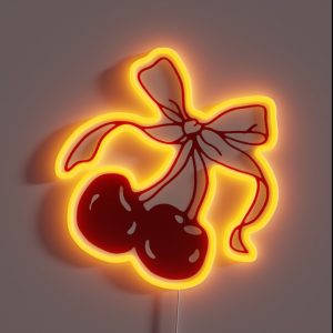 Cherry Cowgirl RGB Neon Sign