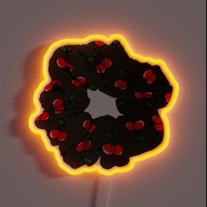Cherry Scrunchies RGB Neon Sign