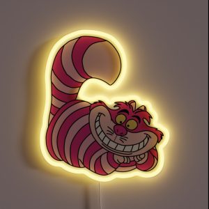 Cheshire Cat From Alice In Wonderland RGB Neon Sign