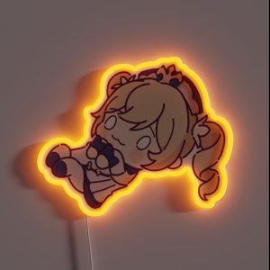 Chibi Barbara Classic RGB Neon Sign