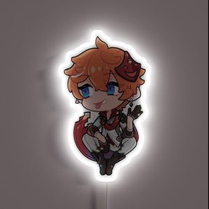 Chibi CHILDE RGB Neon Sign Chibi CHILDE RGB Neon Sign