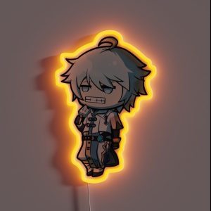 Chibi Chongyun Genshin Impact RGB Neon Sign Chibi Chongyun Genshin Impact RGB Neon Sign