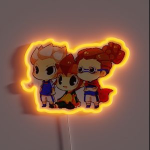 Chibi Inazuma Eleven RGB Neon Sign Chibi Inazuma Eleven RGB Neon Sign