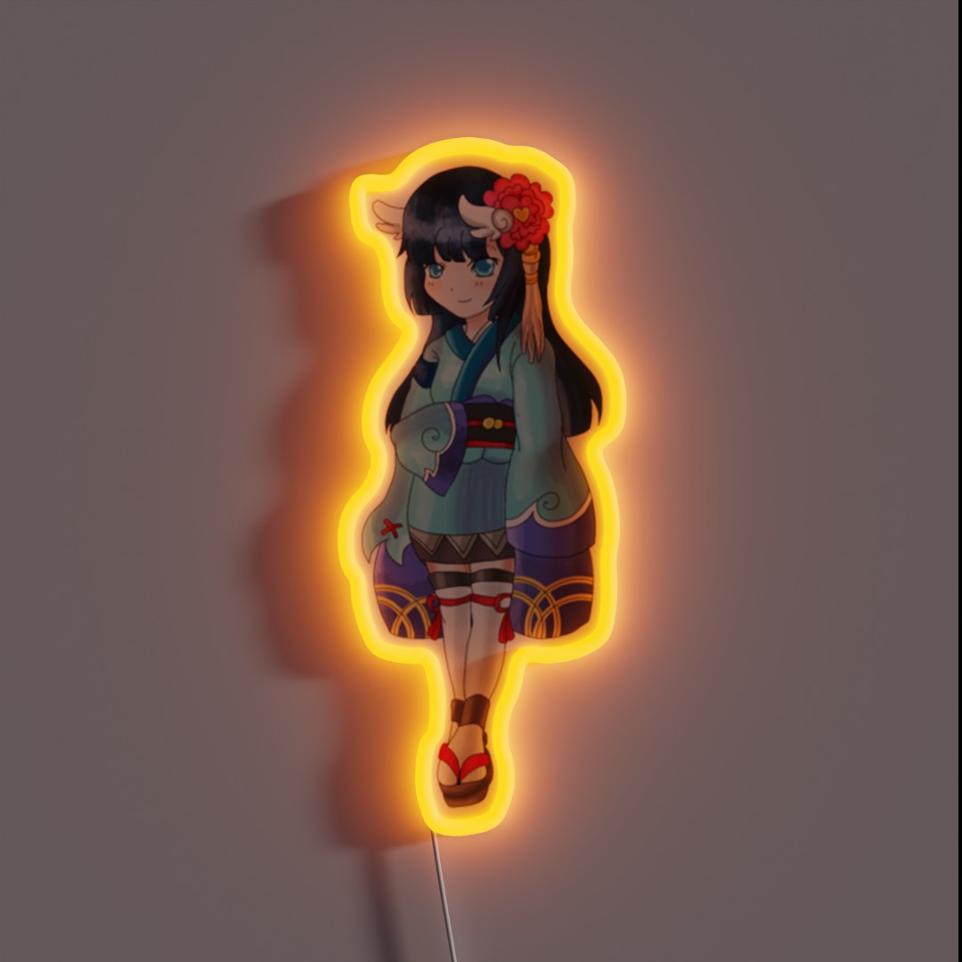 Chibi Micah RGB Neon Sign Chibi Micah RGB Neon Sign