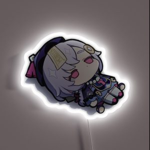 Chibi Qiqi Genshin Impact RGB Neon Sign
