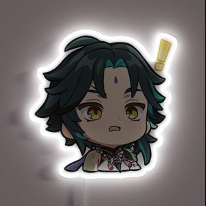 Chibi Xiao Genshin Impact RGB Neon Sign