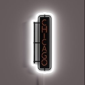 Chicago NEON Musical RGB Neon Sign Chicago NEON Musical RGB Neon Sign