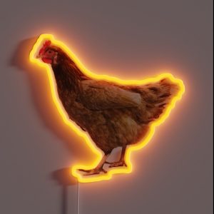 Chicken RGB Neon Sign